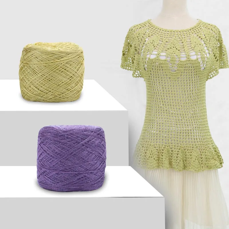 100% ピュアリネン編み糸